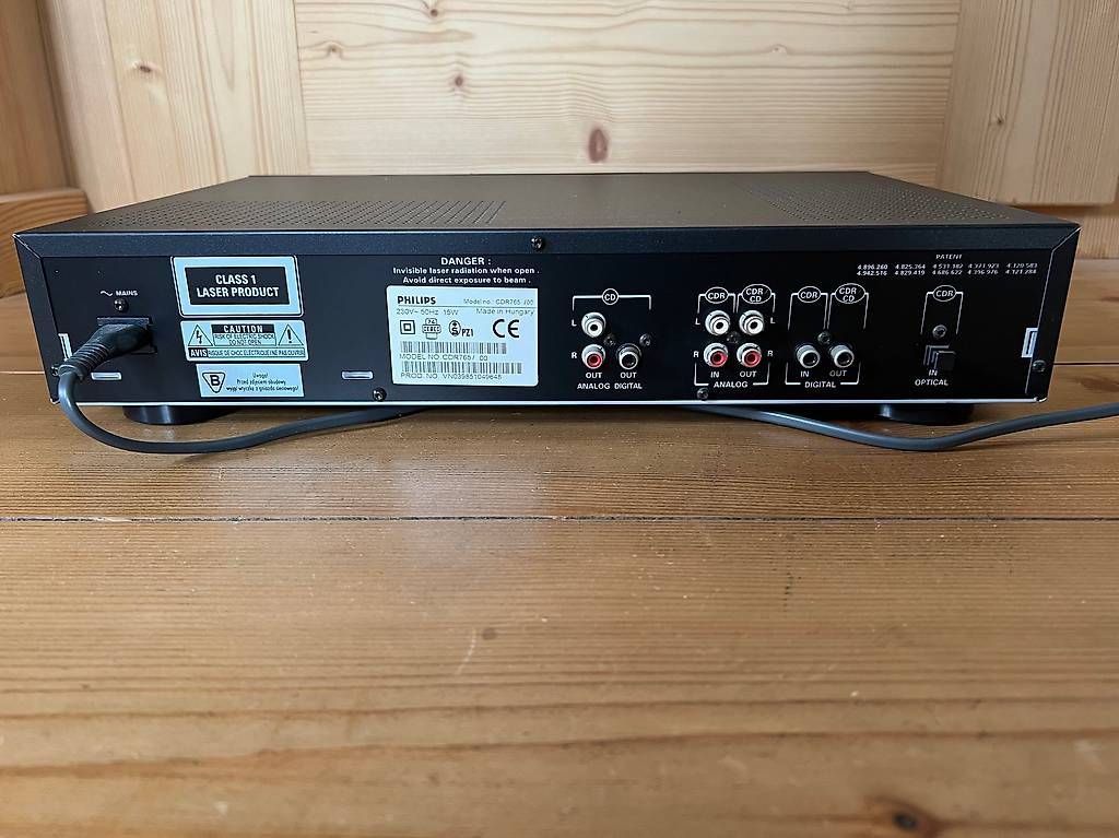 Registratori: Philips Compact Disc Recorder 765 – Usato da Champéry venduto da jaquin57 4