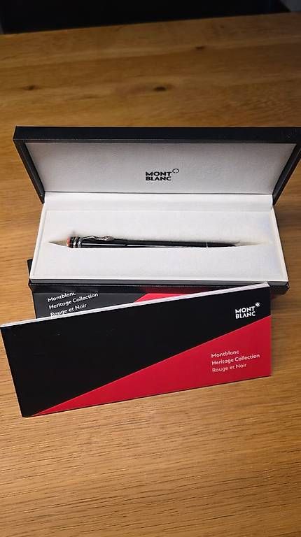 Montblanc Stifte & Marker: Montblanc - Rouge et Noir Black – Gebraucht aus Hausen AG von Izebreaker 1