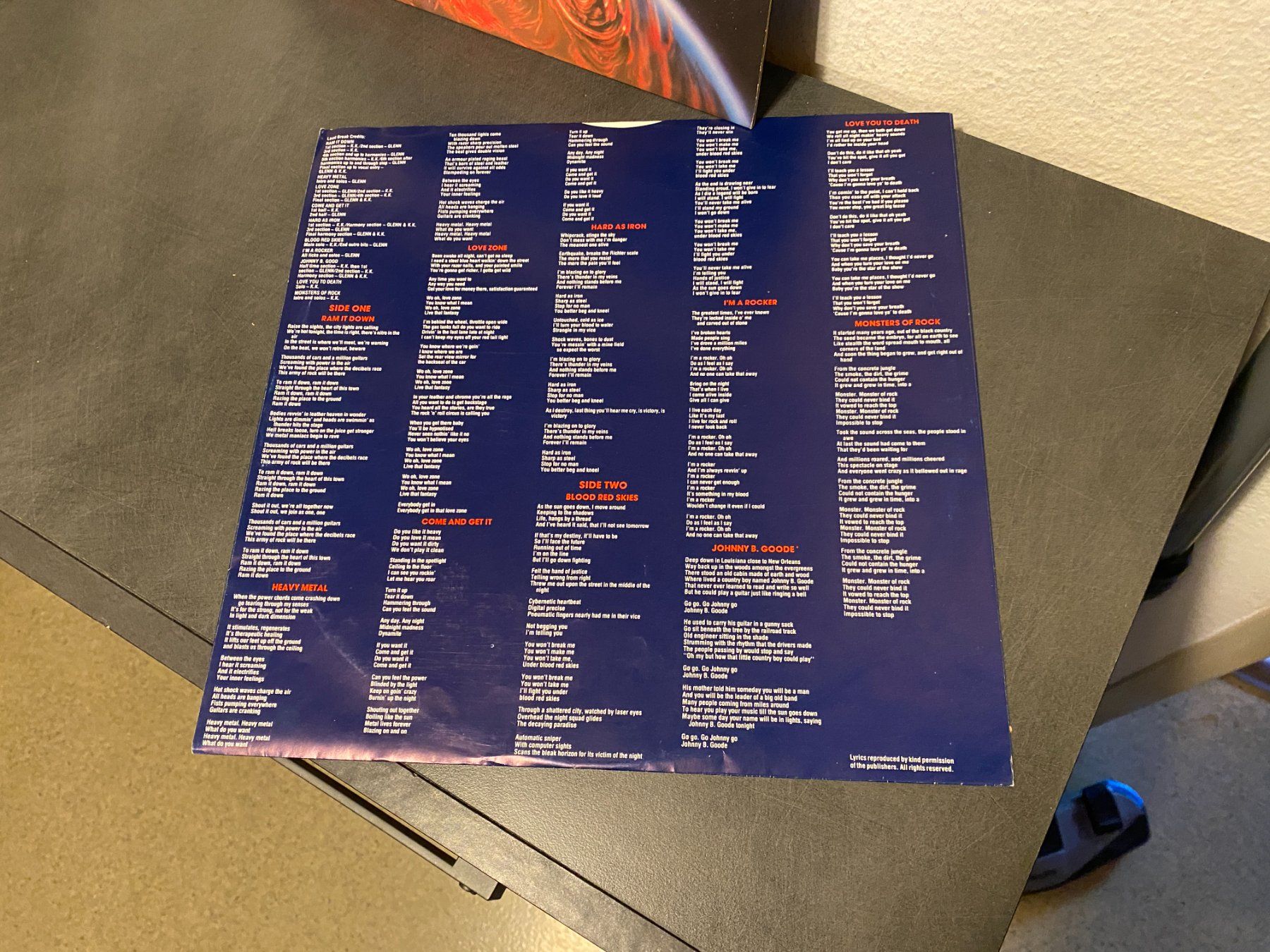 Dischi in vinile: Judas Priest - Ram It Down LP Orginal 1988 – Usato da Basel venduto da VinylLover68 3