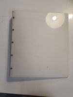 Plexiglasordner Milchglasig
