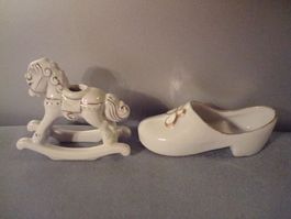 ‼️nun = 7.50 Fr. !!‼️tolles Schaukelpferd + Damenschuh Porz.