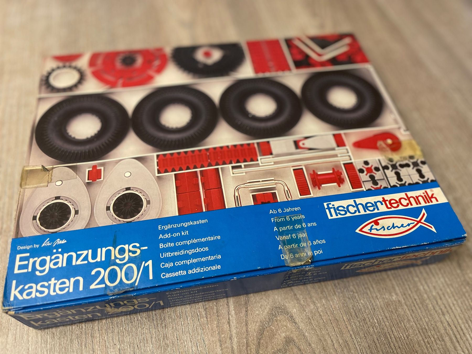 Fischer Kit di costruzioni: Fischertechnik 200/1 Bausatz! Vintage! – Usato da Biel-Benken BL venduto da Ddrummer 1