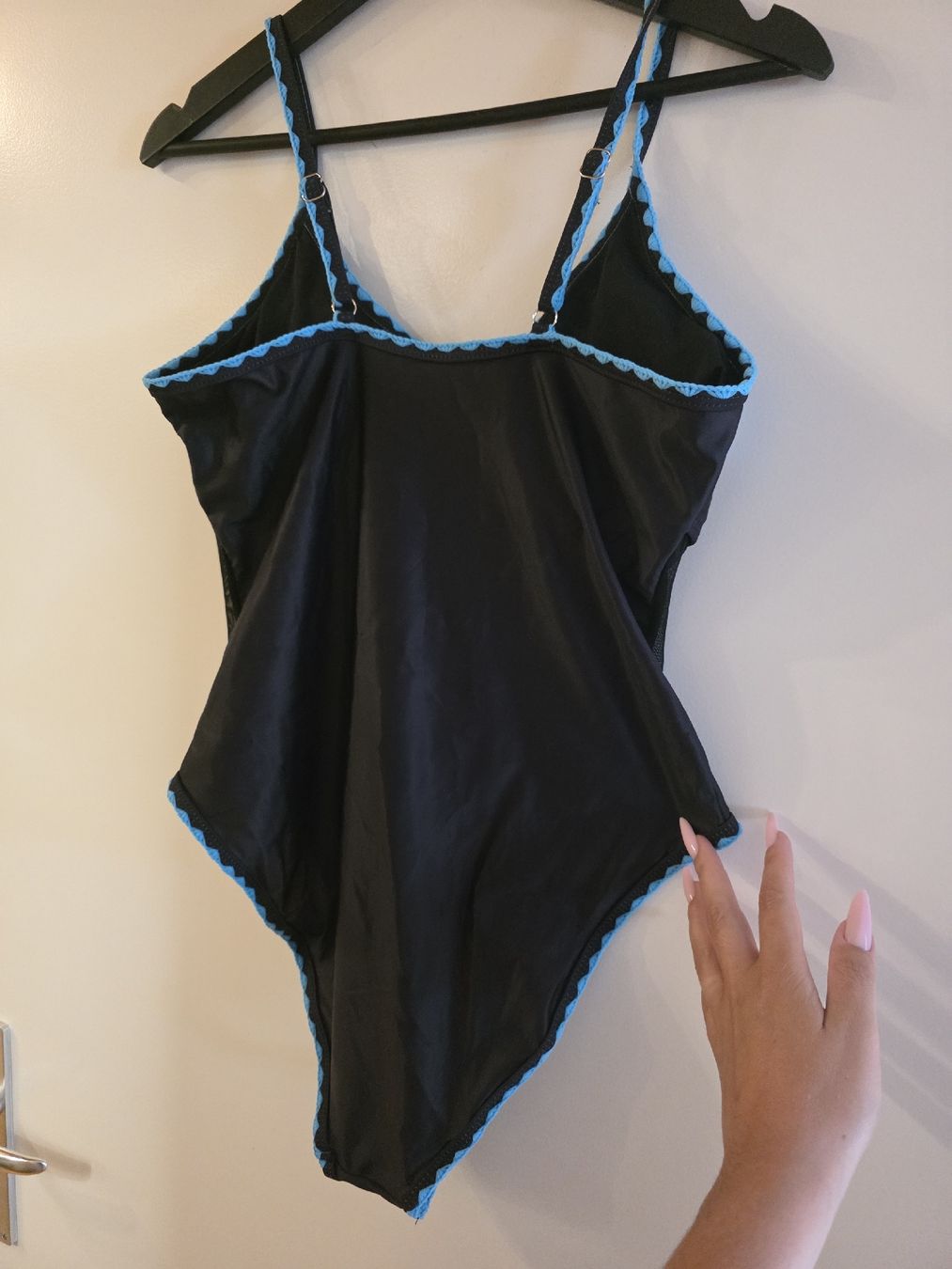 Costumi da bagno & Bikini: Maillot de bain une pièce noir/bleu taille L neuf – Nuovo (secondo la descrizione) da Perly venduto da dayna_46 2