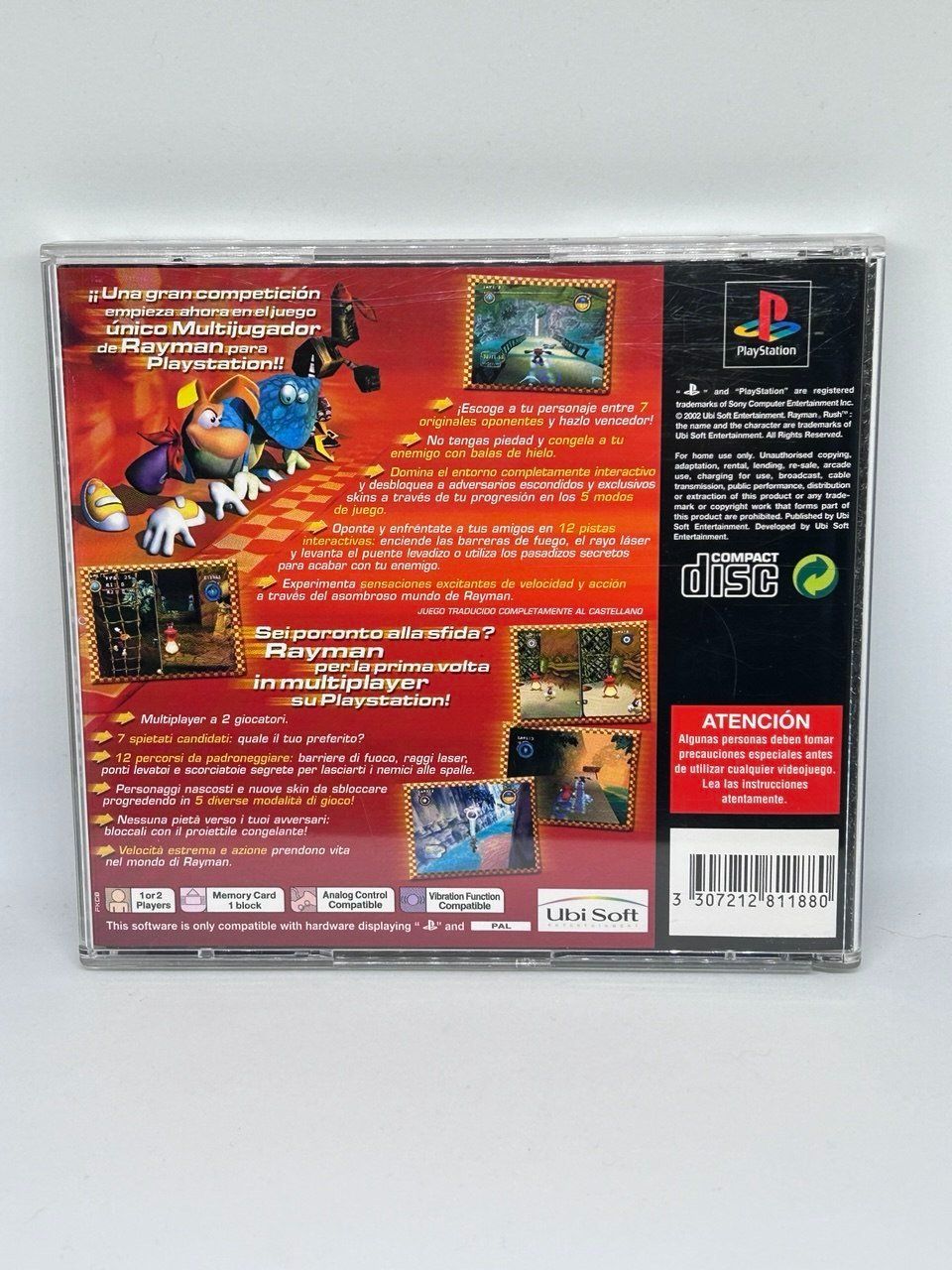 Spiele: Rayman Rush per Sony PlayStation (PS1) – Gebraucht aus Giubiasco von LorisVale 1