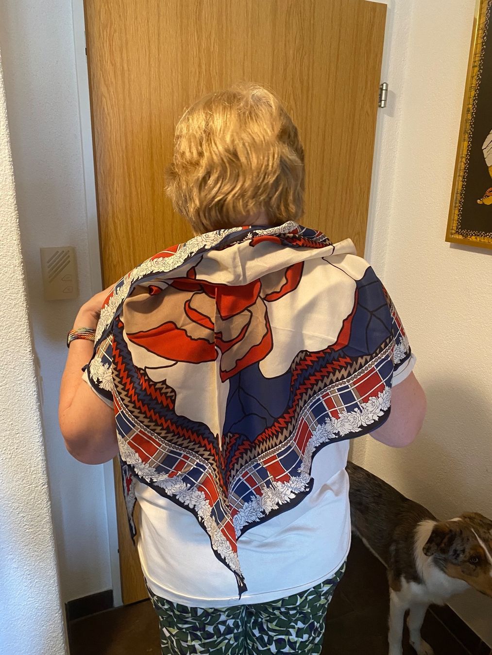 Lanvin Foulard & Sciarpe: Seidenfoulard 3 eckig – Usato da Russikon venduto da Honolulu-2019