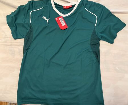 PUMA Herren Shirt, Green Gr. M - Fabrikneu