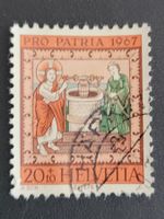 Timbre CH 1967 - Pro-Patria - N° 135 Le Christ et la samarit