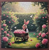 Sehr schönes Holzpuzzle "Hase" 502 Teile