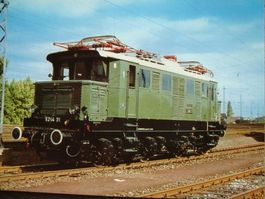 Elektro-Lokomotive E 244 31 der DB, am 27.09.1975