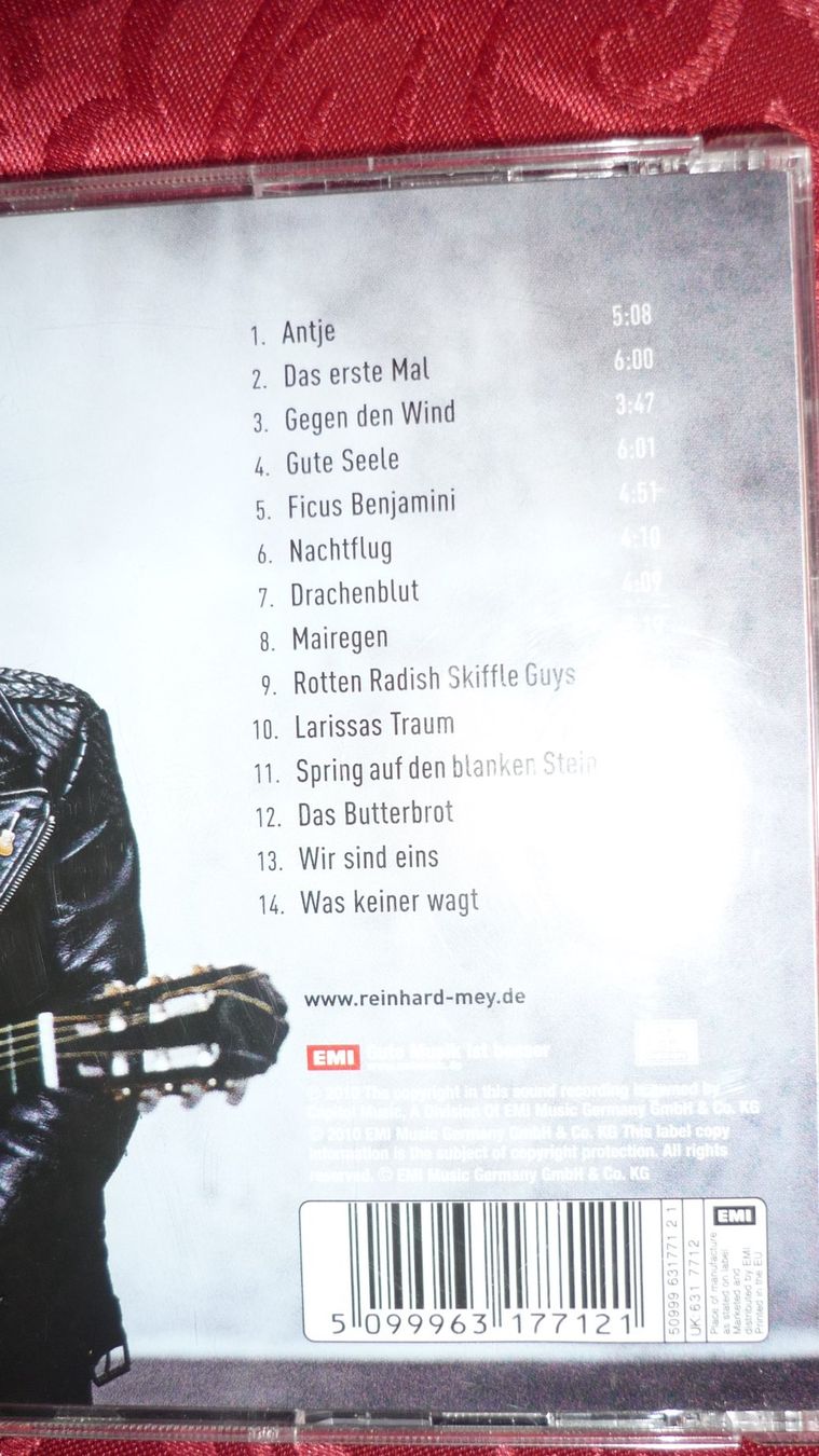 CDs: Reinhard Mey Mairegen – Gebraucht aus Trimmis von hasso123 2