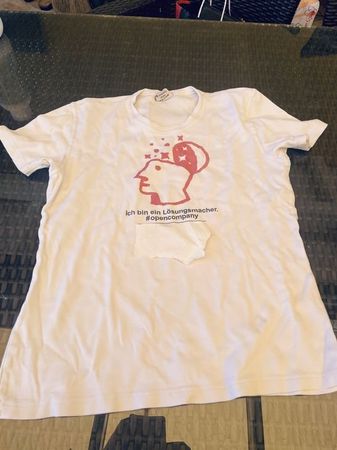 Kinder T-Shirt weiss S ( 146/152) Pyjama T-Shirt