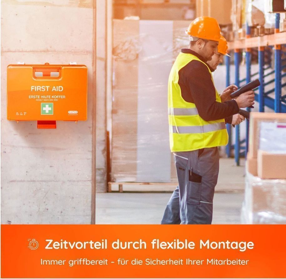 Kit di pronto soccorso: Erste-Hilfe-Koffer DIN 13157 – Nuovo e nell'imballaggio originale da Bülach venduto da StoreInShop.com 5
