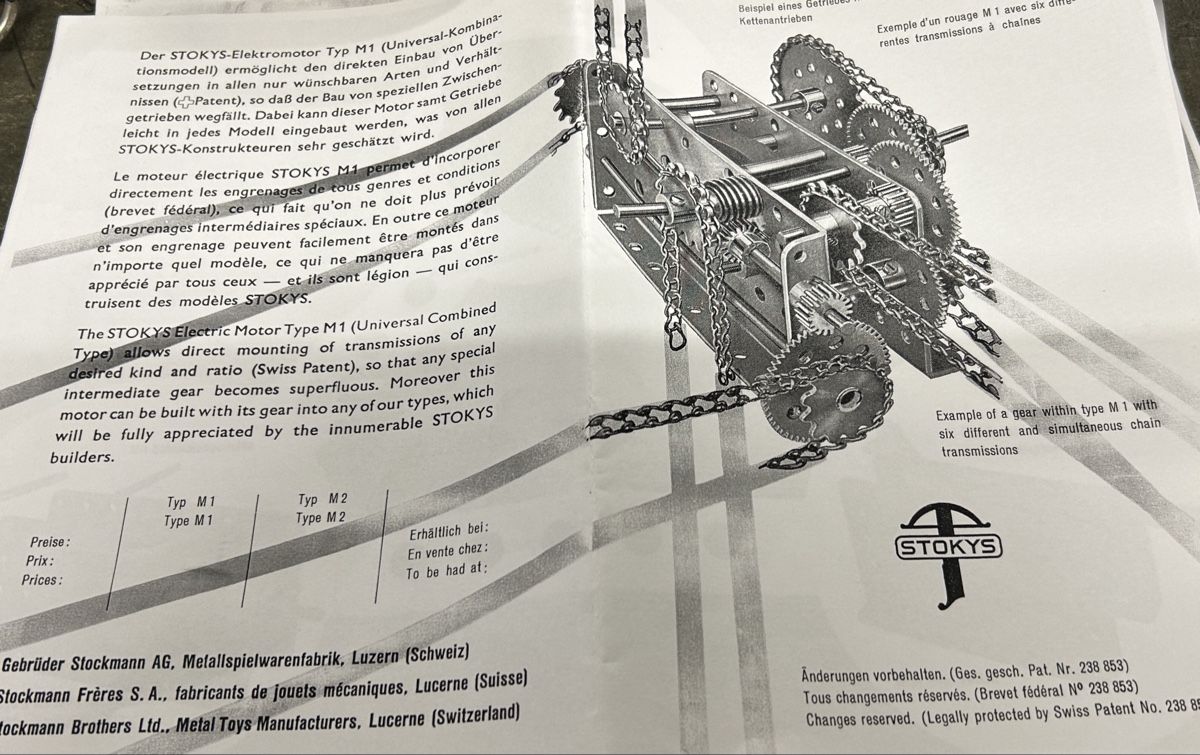 Motori: Stokys Antriebsmotor mit Transformator – Usato da Niederscherli venduto da dampfueli 3