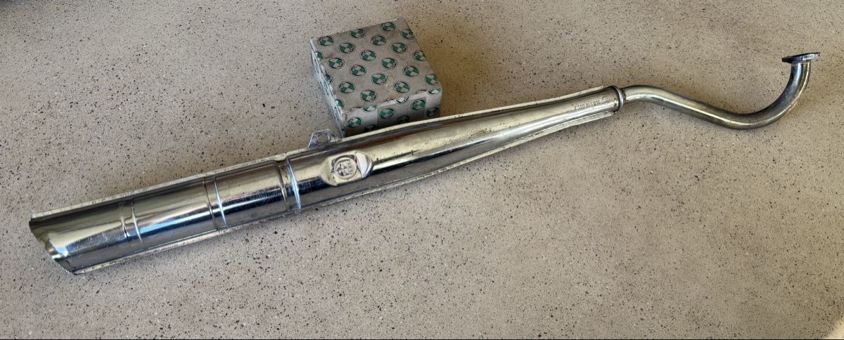 Puch Mofas: Puch Maxi-N 22MM Auspuff original Puch – Gebraucht aus Gerlafingen von alpenbrevet 3