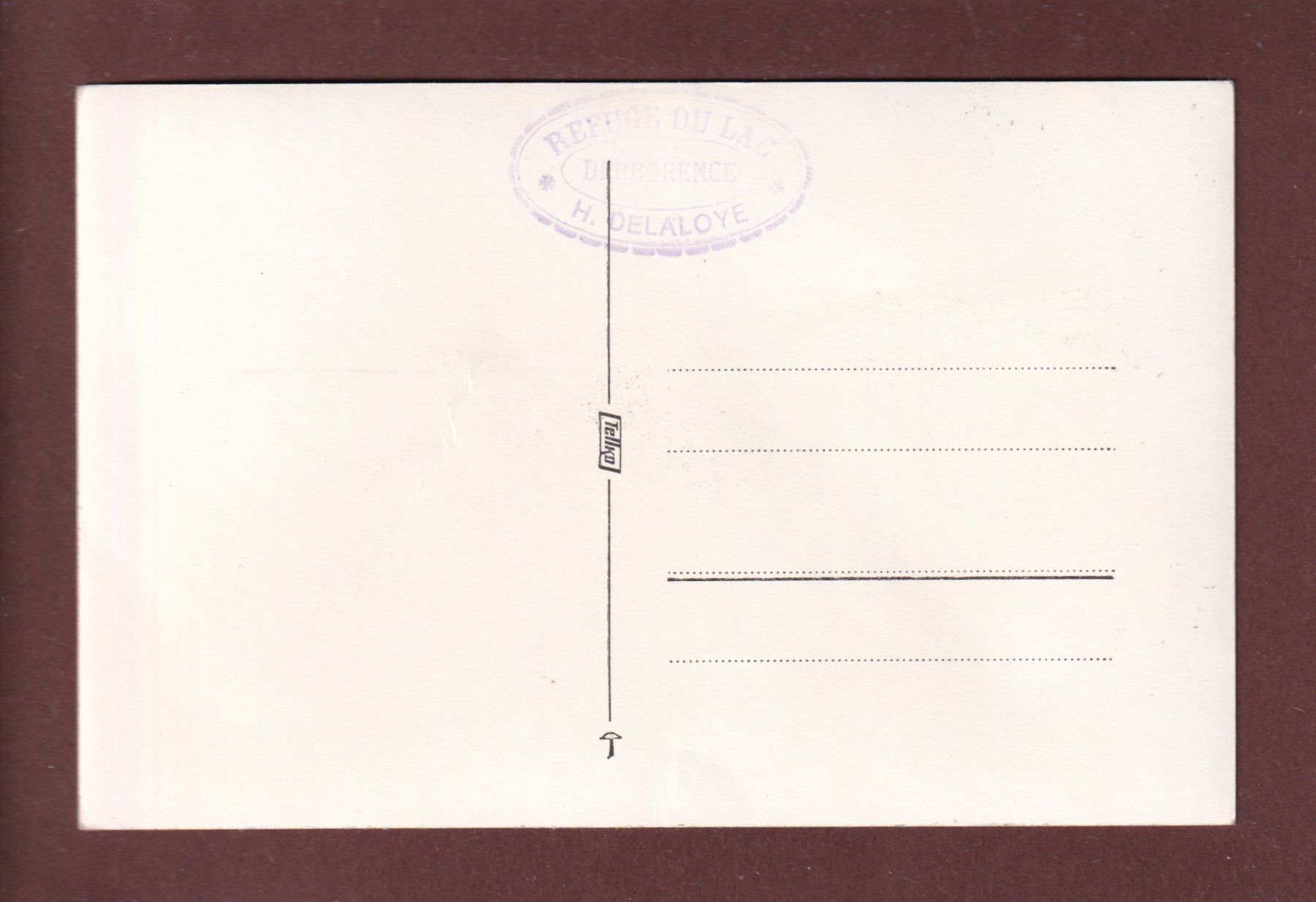Cartoline postali: Photo - DERBORENCE – Usato da Pully venduto da nicecards 1