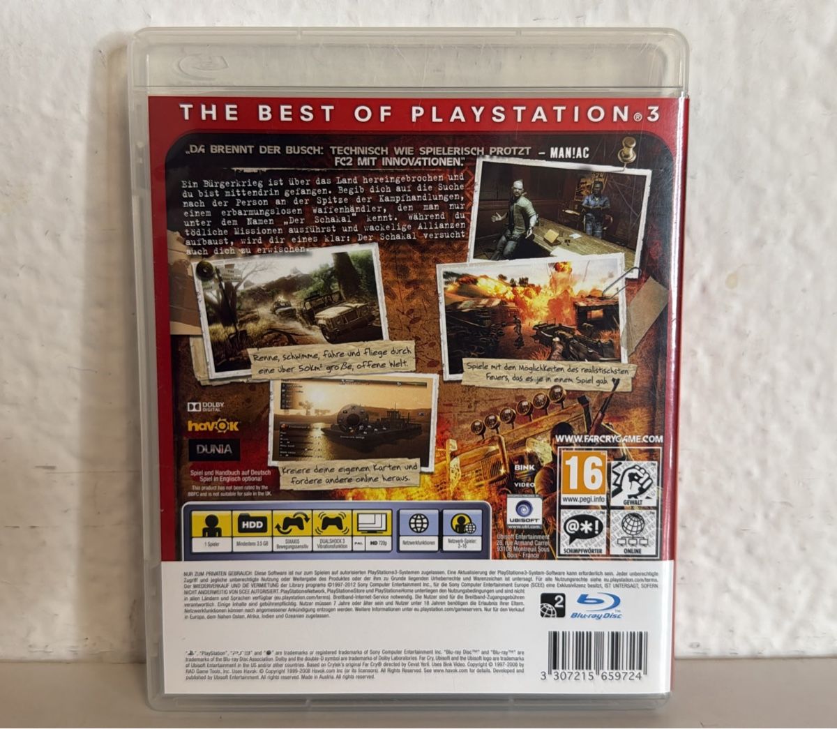 Sony Spiele: Far Cry 2 Essentials Ubisoft - PS3 Game – Gebraucht aus Ehrendingen von bubulence 1