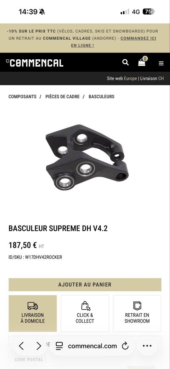 Commencal Velos: Commencal Supreme V4.3 2024 – Defekt aus Leukerbad von ben_nnw2 3