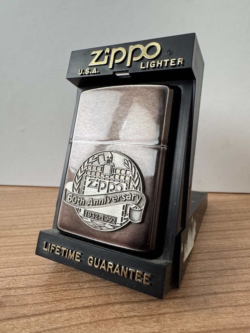 Zippo Accendini: Zippo Lighter 60th Anniversary – Nuovo e nell'imballaggio originale da Wettingen venduto da Cyprus_one