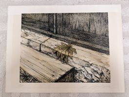 Estempe Feuille d'érable" 4/80 Hans Jürgen Siegert  1978