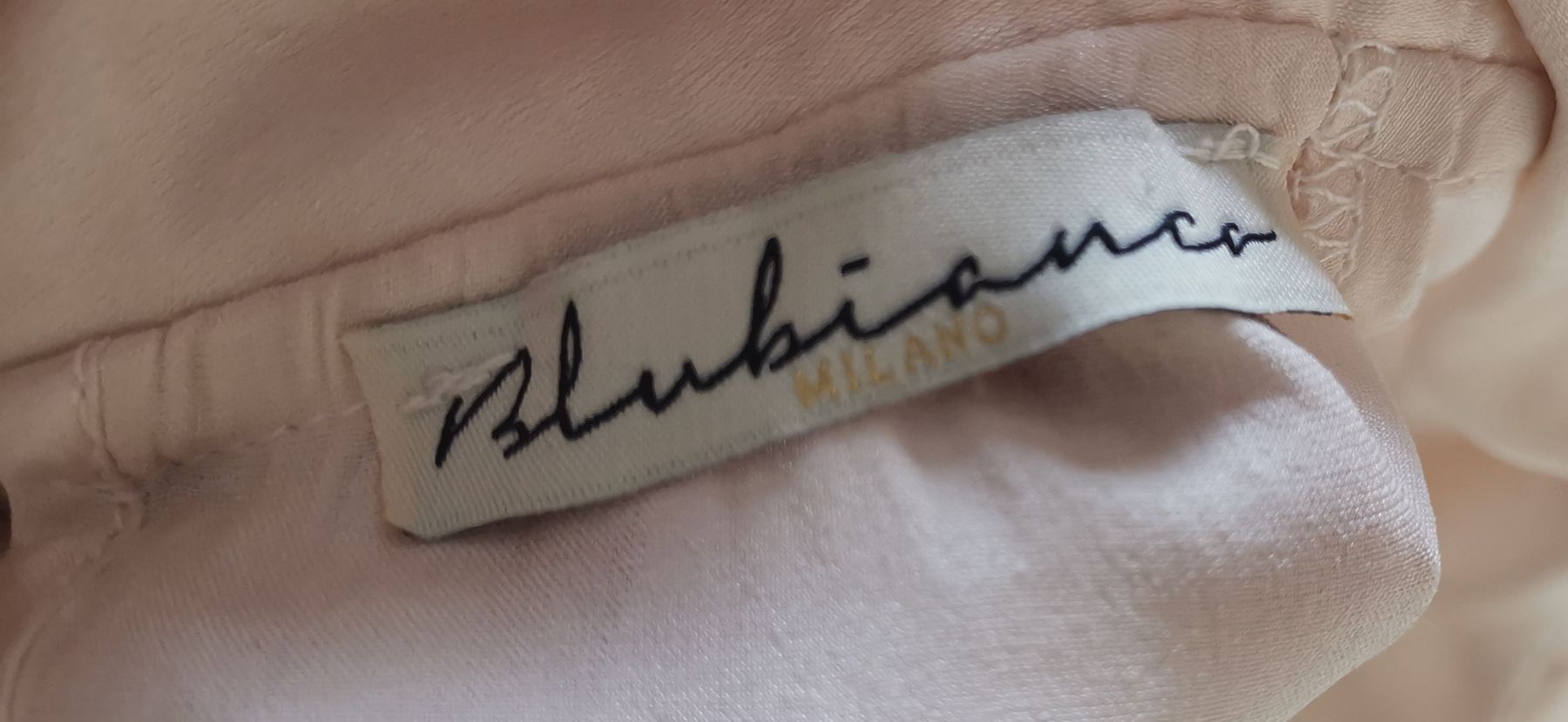 Camicette: Blubianco, Milano, Seidenbluse  – Usato da Uerikon venduto da pink_flamingo 5