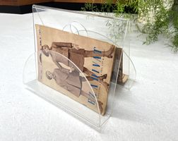 Acryl Zeitungsständer - 80er Jahre