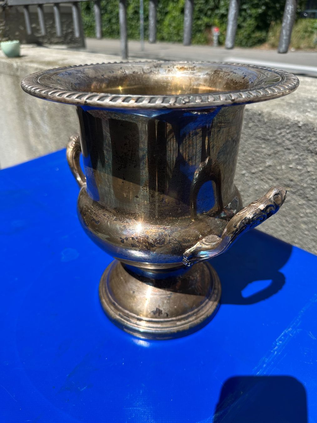 Sonstiges: Vintage Champagerkübel versilbert – Gebraucht aus Zürich von atlantis77 2