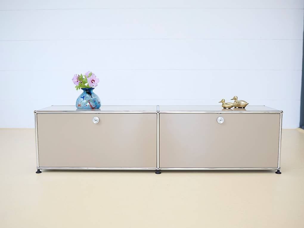 USM Mobili TV: USM Lowboard in Beige, neuwertig – Usato da Meinisberg venduto da atelier_TILIJA
