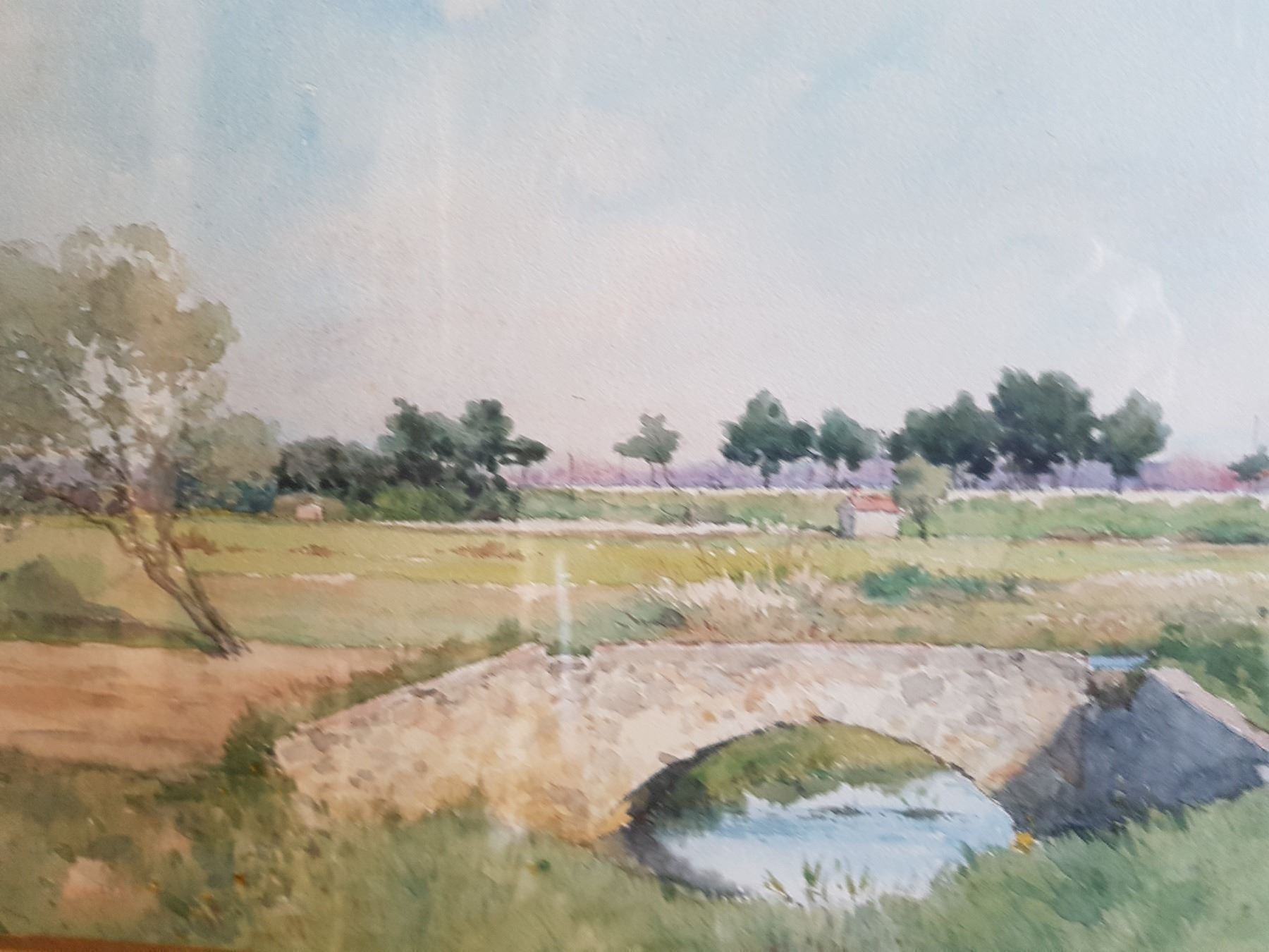 Gemälde: belle aquarelle s.P. BESNARD ,datée 1886 – Gebraucht aus Lausanne von leneko 2