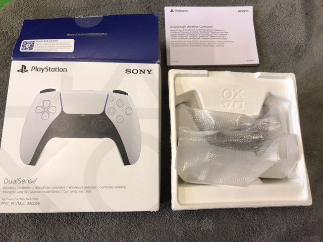 Controller: Playstation 5 Controller DualSense weiss – Nuovo (secondo la descrizione) da Steinhausen venduto da Retourenprofis