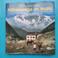 Die schönsten Höhenwege im Wallis- Wanderführer Top Zustand