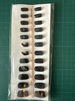 Künstliche Fingernägel Mond Katze Sterne Set neu