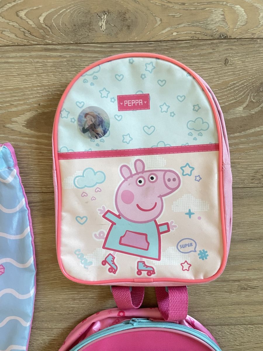 Kindertaschen: Peppa Wutz Rucksäcke / Sporttasche – Gebraucht aus Deitingen von ALE-3891 3