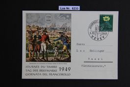 PJ Karte Tag der Briefmarke 1949                    Los 6233