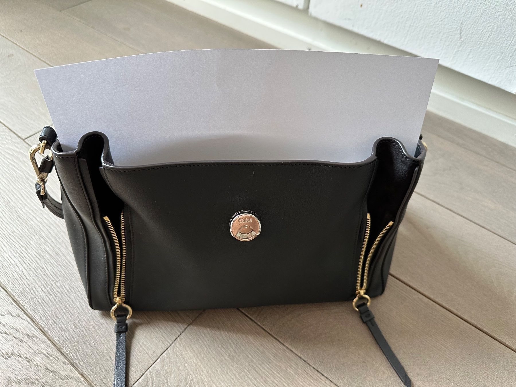 Chloé Borse da donna: Chloé Faye Day Bag schwarz – Usato da Uitikon-Waldegg venduto da djrini23 4