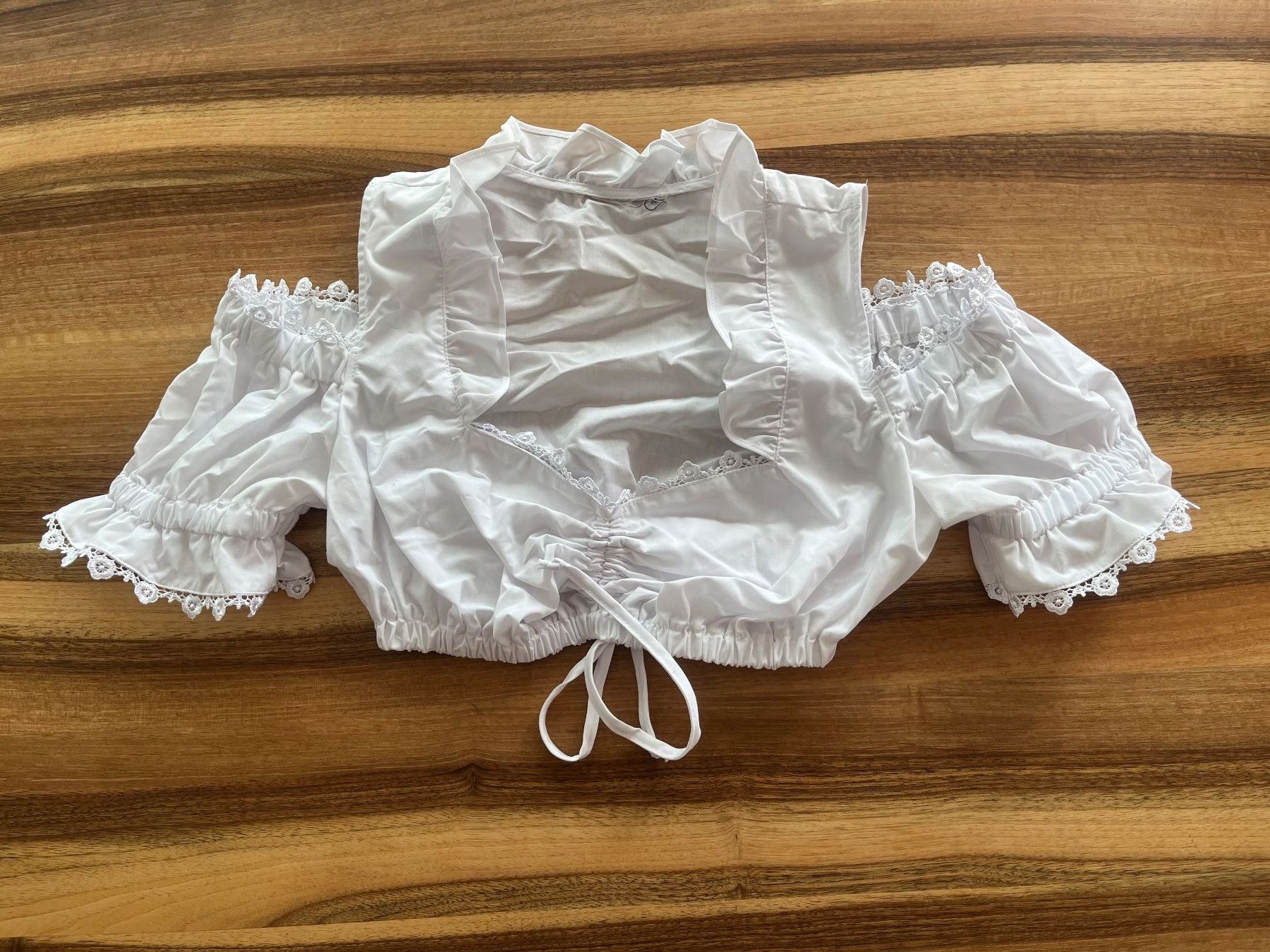 Vestiti: Dirndl grün kariert mit weisser Bluse: Grösse XS oder 34 – Usato da Heitenried venduto da WMBBS3 6