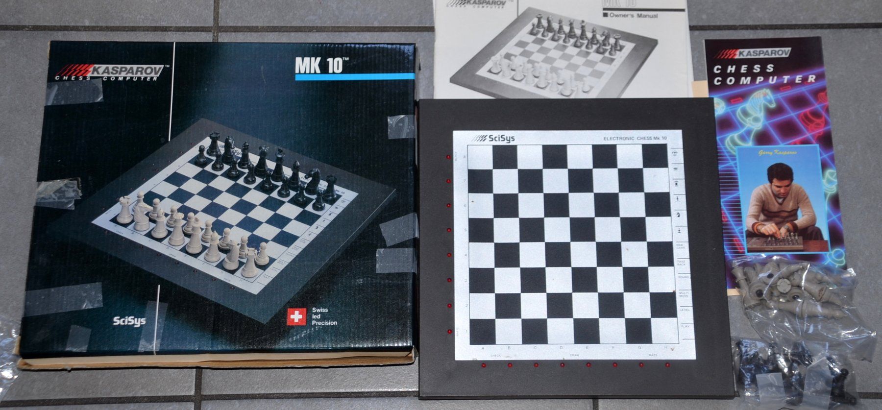 Spiele: Kasparov MK10 Elektronisches Schach / Échecs électroniques – Gebraucht aus Collonges von arashee 3