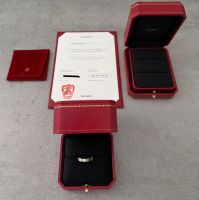BAGUE CARTIER LOVE, PETIT MODÈLE PLATINE, TAILLE 61