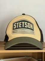 Cappellino Stetson trucker verde beige taglia XL