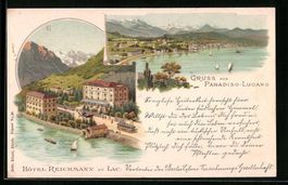 Litho Paradiso-Lugano, Hotel Reichmann a
