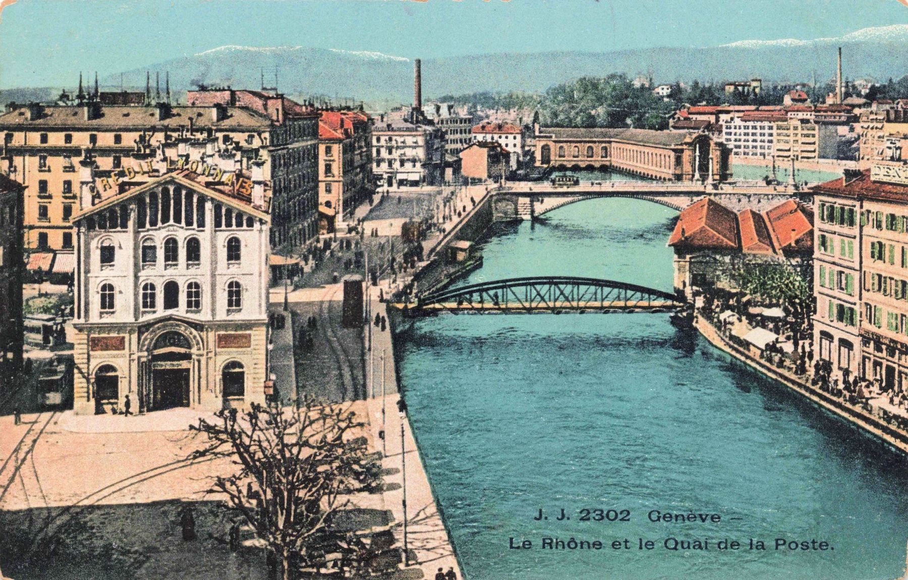 Cartoline postali: Geneve Tram Straßenbahnen – Usato da Biasca venduto da Blenio71