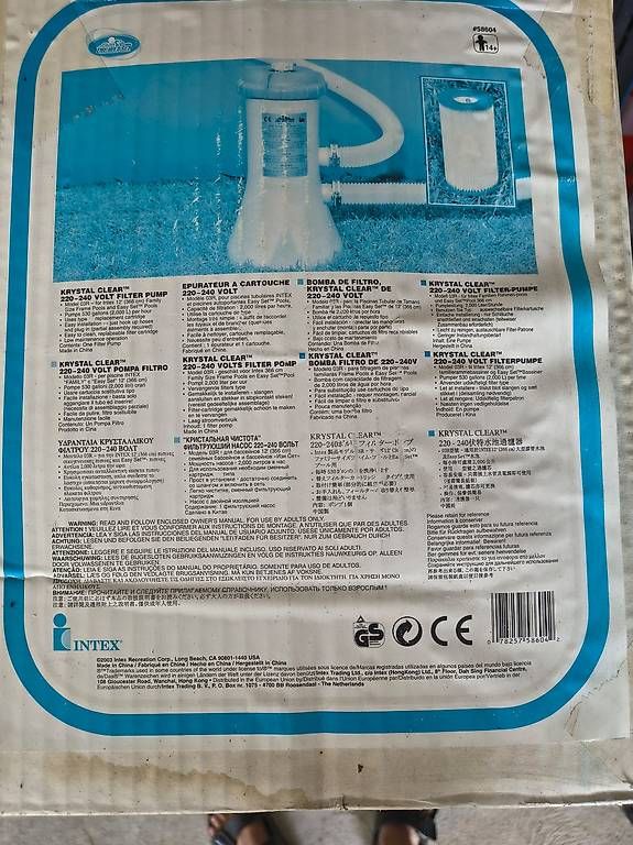 Intex Accessoires de piscine: Intex Pool Pumpe – D'occasion à Waedenswil par Jetztodernie