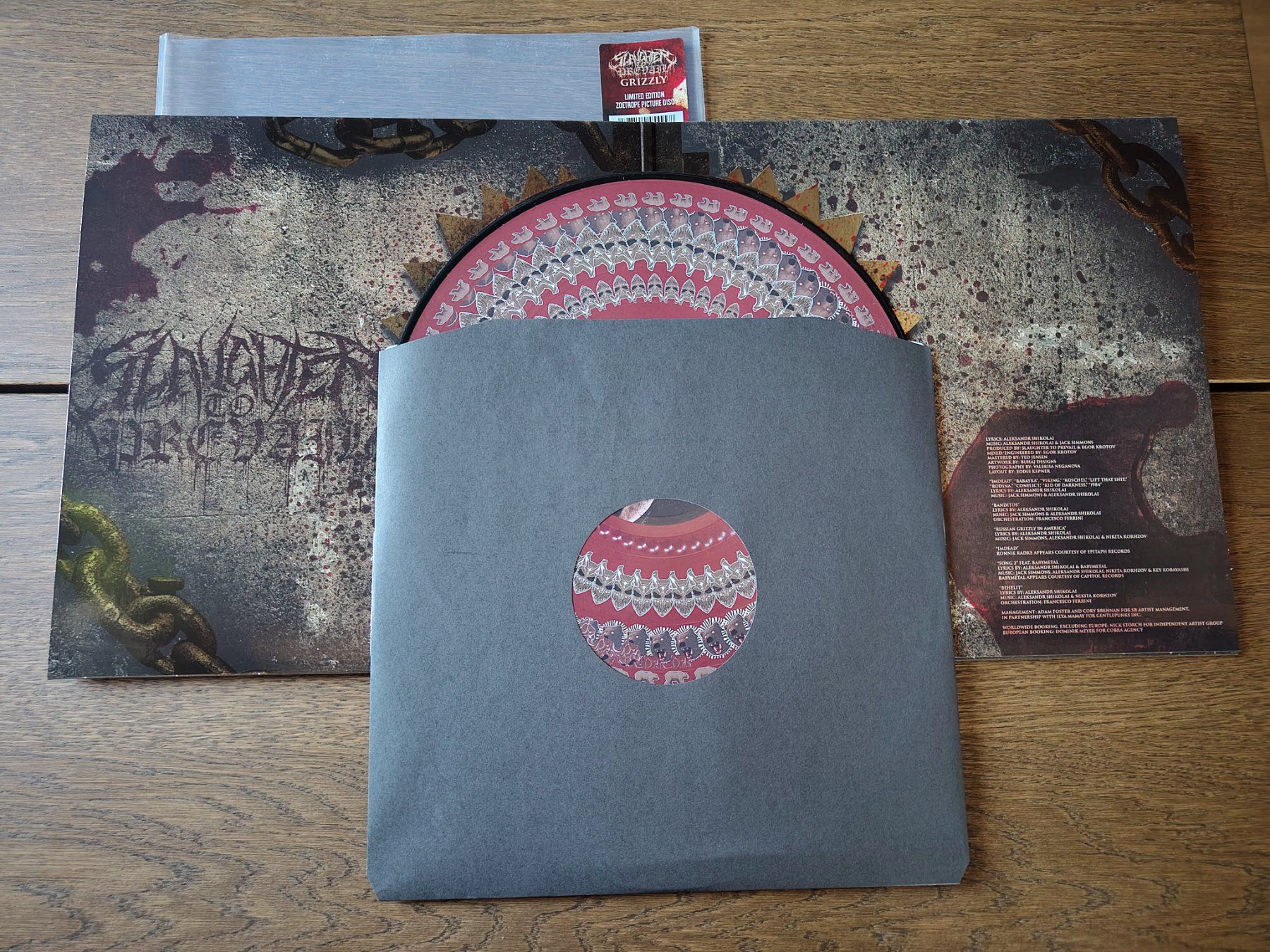 Dischi in vinile: Slaughter to Prevail - Grizzly – Usato da Wasterkingen venduto da Palu17 2