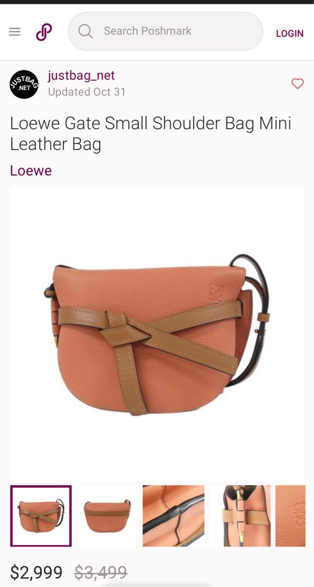 Loewe Altro in  Abbigliamento & Accessori: LOEWE Gate Shoulder Bag Leather Bag Original – Nuovo (secondo la descrizione) da Oberglatt ZH venduto da fashionista7 4