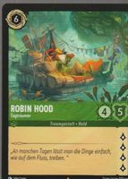 TCG Disney LORCANA DIE TINTENLANDE De 84 Robin Hood - Tagträ