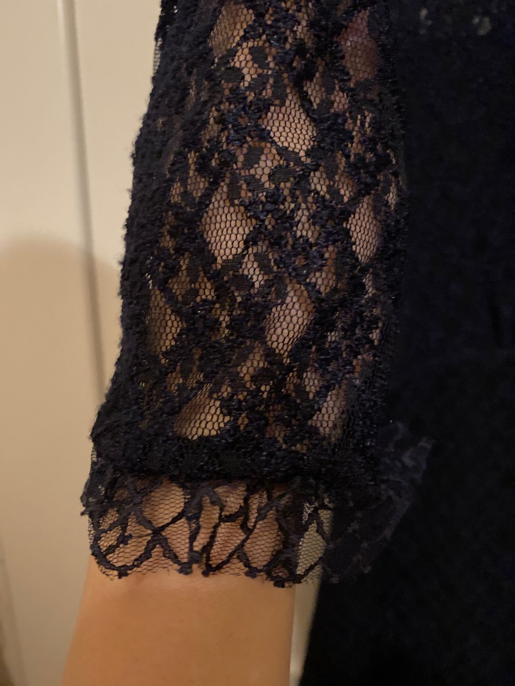 Sandro Vestiti: Sandro Spitzenkleid Gr 36 dunkelblau – Usato da Langenthal venduto da morena86 2