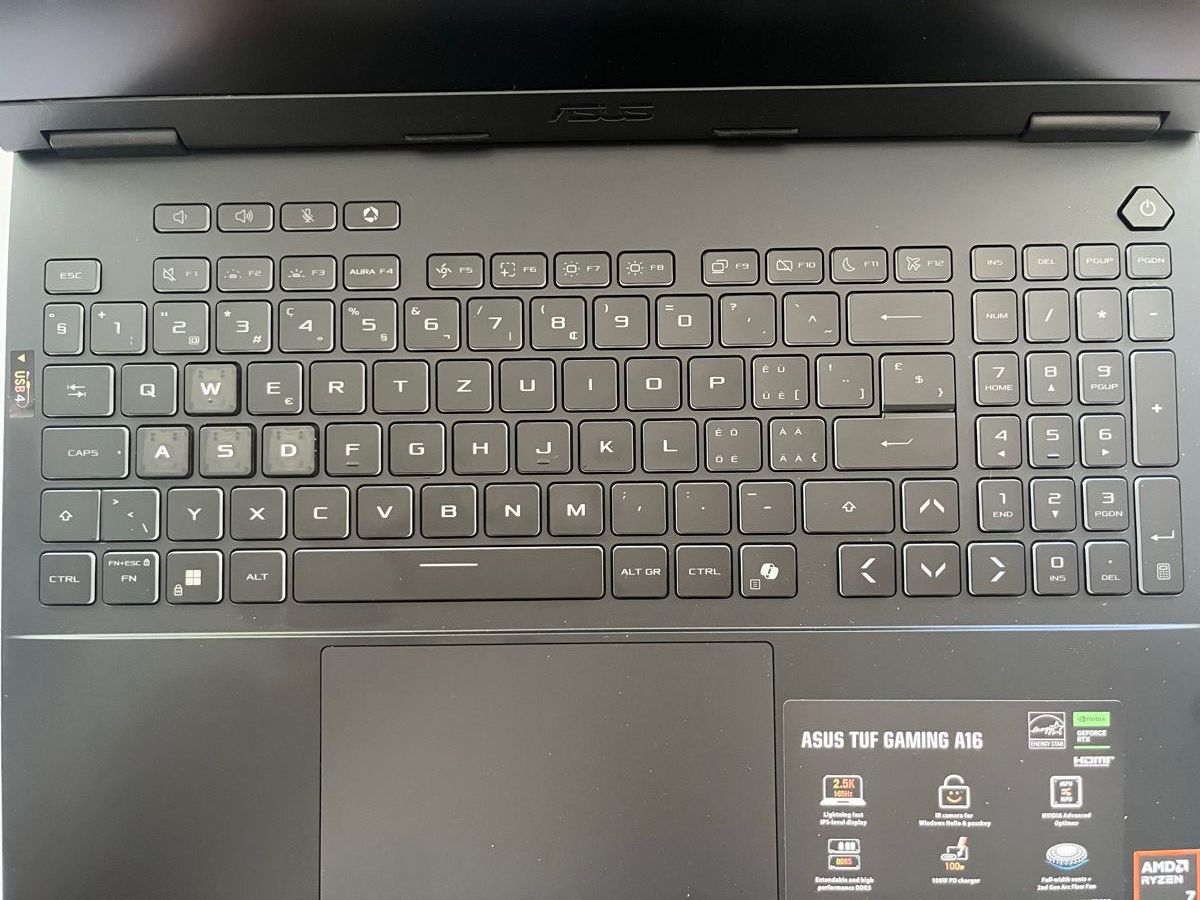 Asus Notebook: Asus TUF Gaming A16 – Nuovo (secondo la descrizione) da Zürich venduto da Gianini02 3