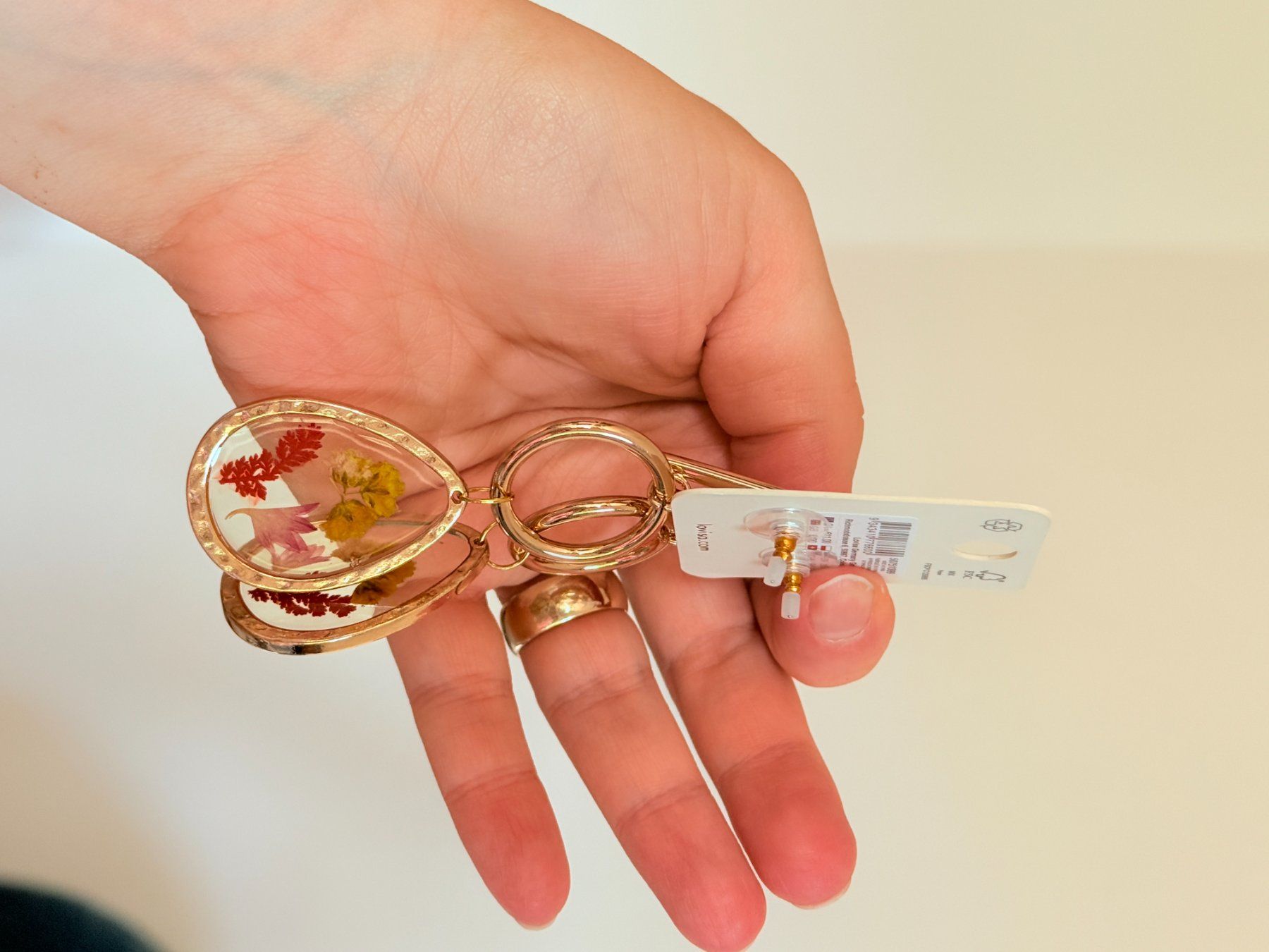 Orecchini pendenti & Orecchini a lobo: Boucles d'oreilles Lovisa pendantes avec fleurs – Nuovo e nell'imballaggio originale da Genève venduto da AGBERG 5