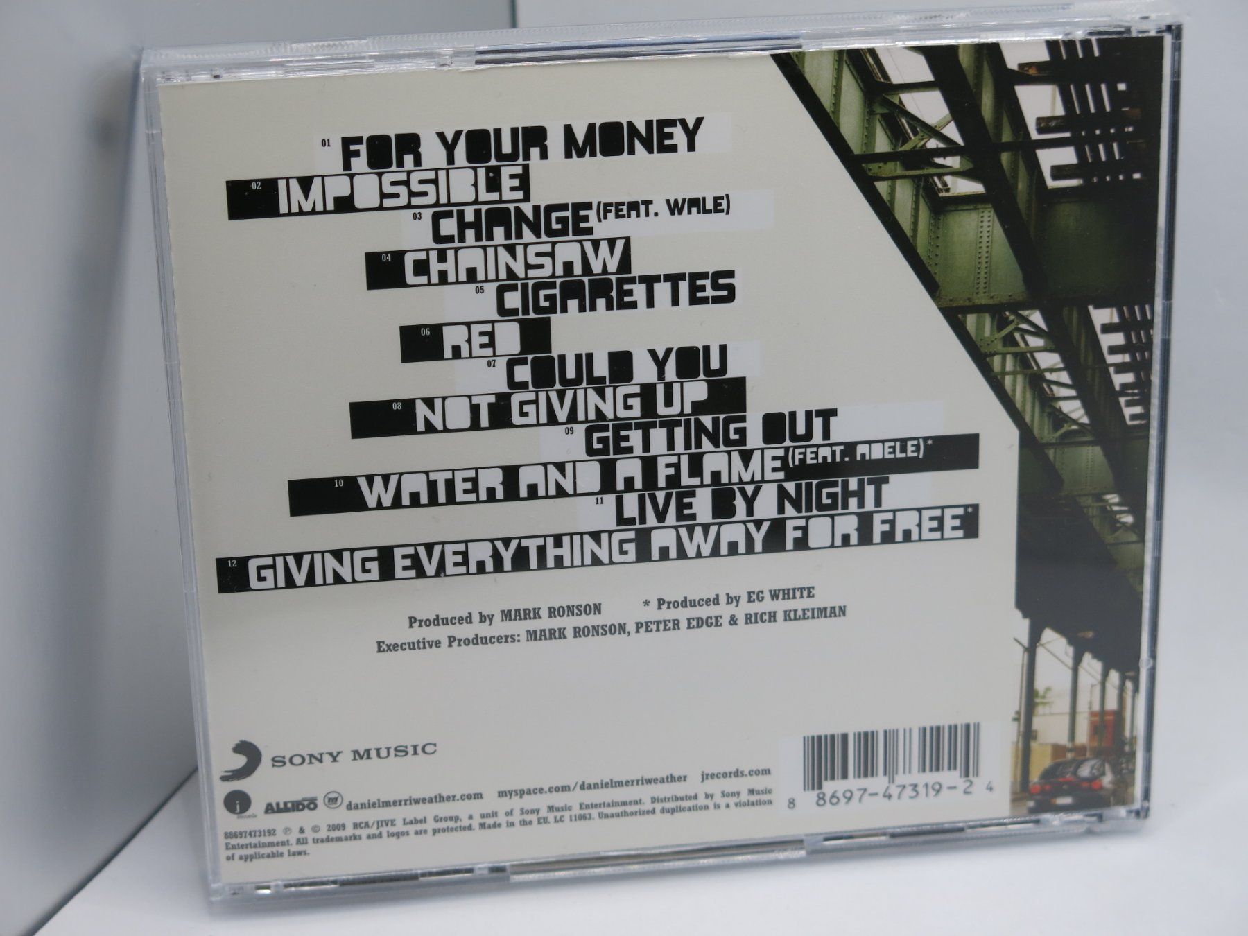 CD: CD Daniel Merriweather – Love & War – Usato da Ernetschwil venduto da luisvonerni 2