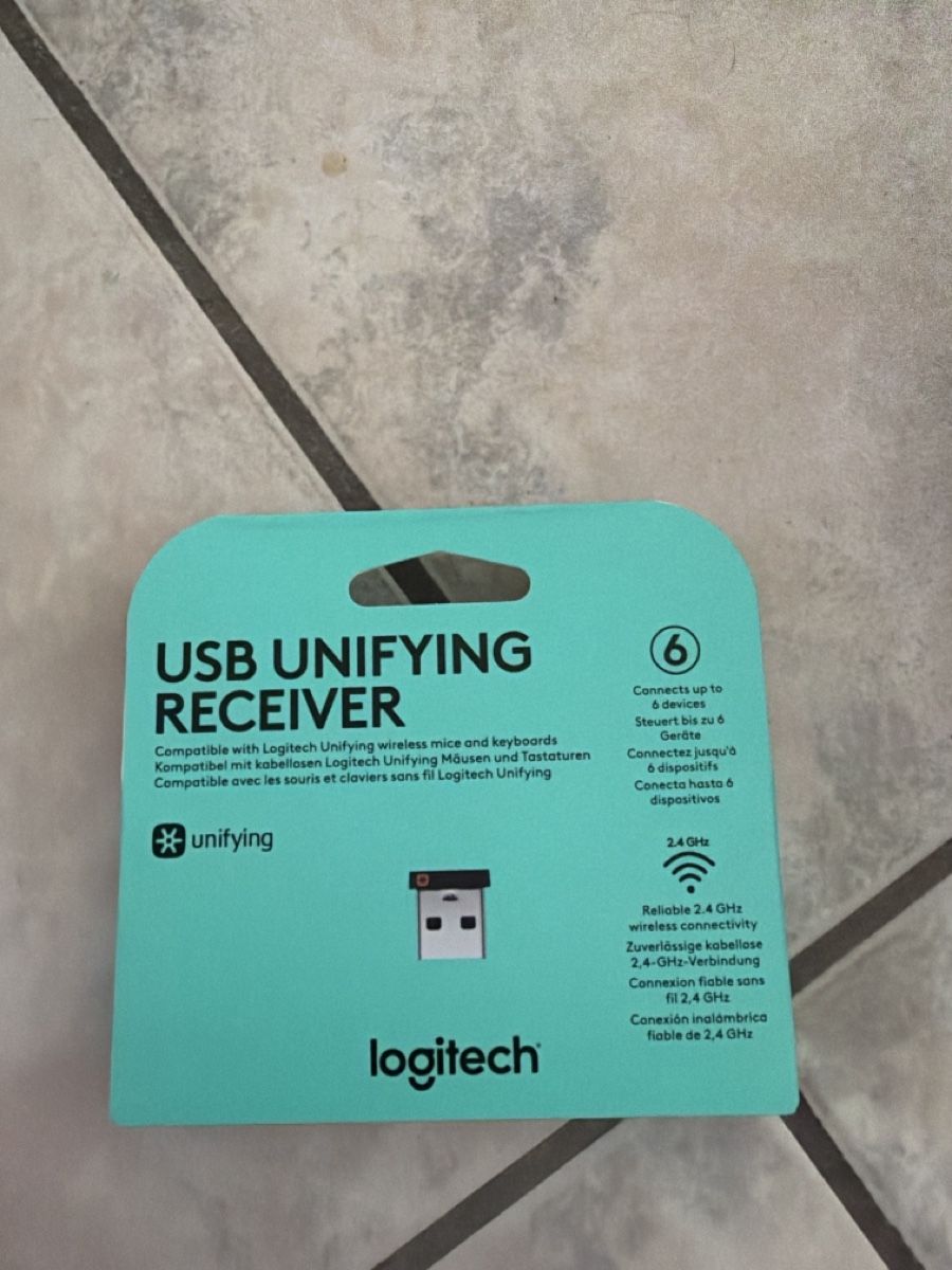 Logitech Unità & Adattatore: Logitech USB Unifying Receiver – neu/verpackt – Usato da Basel venduto da Bella-94