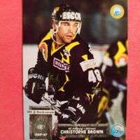 Christophe Brown - HC FRIBOURG - 1996/97